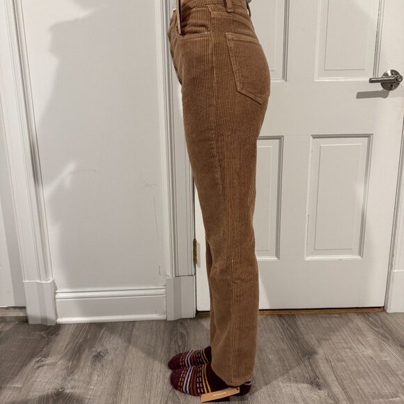 Reformation Corduroy Pants Light Brown Button Fly Jesse Pant Womens Size 26 - Picture 3 of 8